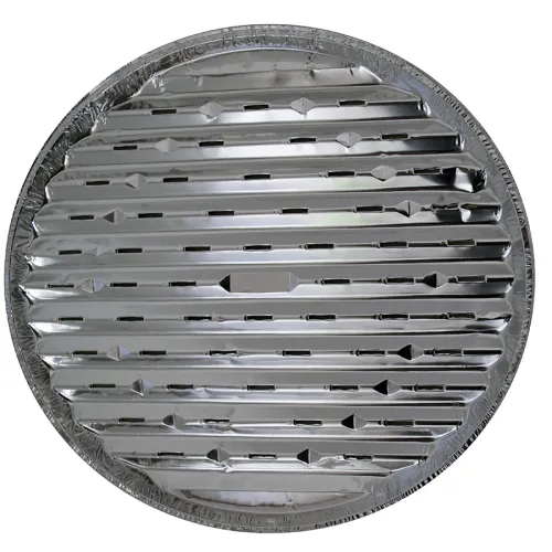 Aluminium schaal Ø 35 cm voor op de BBQ